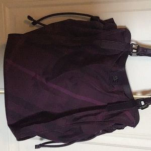 Burberry nylon purse, tote